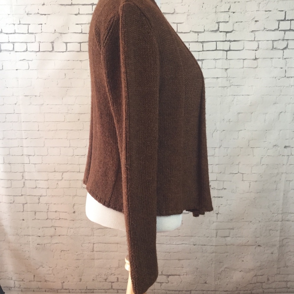 Eileen Fisher Alpaca Silk Cardigan PM - Picture 5 of 8